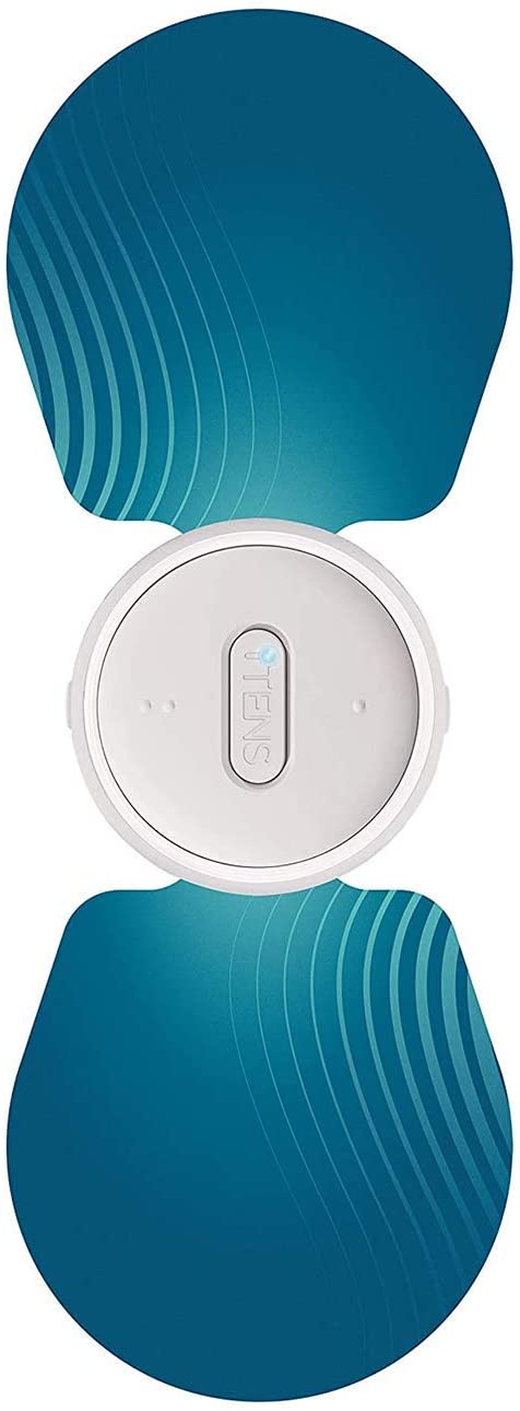 iTENS presents wireless TENS unit for back pain Bluetooth Stimulator: App-controlled, rechargeable, patented wings. Ease pain in joints, back, knees.