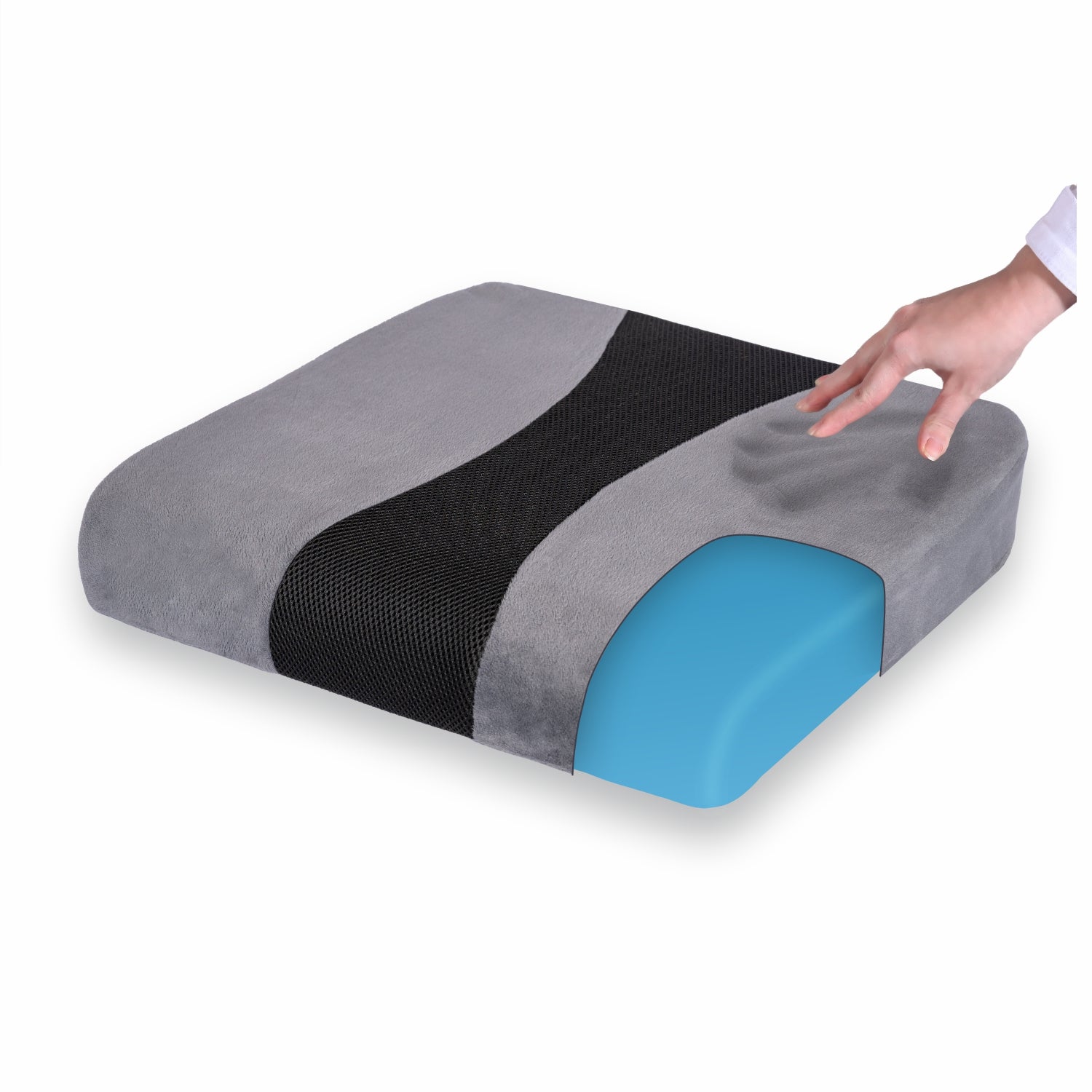 Extra-Thick Therapeutic Memory Foam Seat Cushion