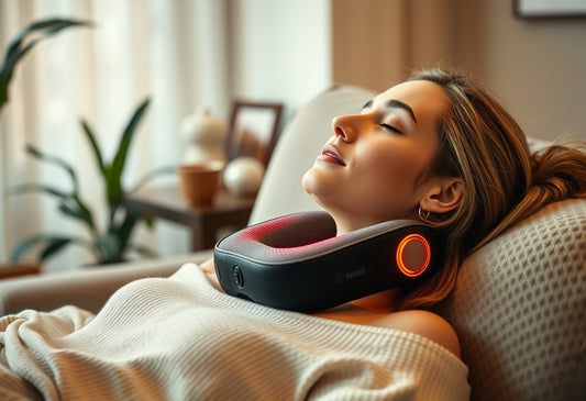 Air Compression Heated Neck Massager