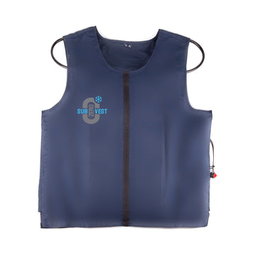 Water Circulating Cooling Vest by SubZero Hot Weather, 30000 mah Battery Powered Ice Cooling Vest, Stays Ice Cold for 2hrs/Chilly for up to 5hrs, Wireless and Portable