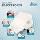 Comfortable Orthopedic Cervical Neck Pillow for Pain Relief, Ideal for Back and Side Sleepers