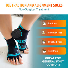 toe alignment socks
