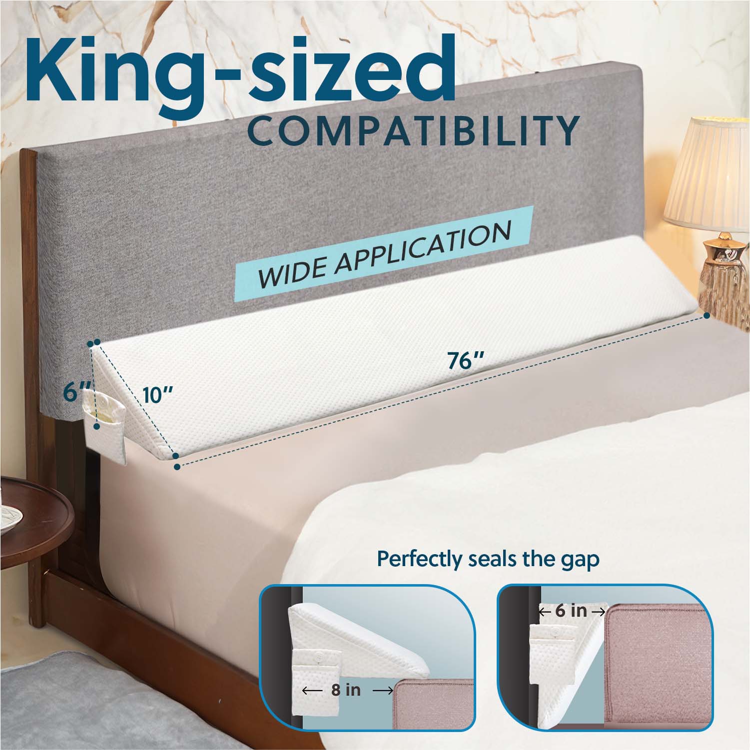  Under Mattress Support - Fix Your Sagging Mattress with  Mattress Helper Firmer Solution for Mattresses -Single Side Coverage (Half  Full/Queen) - Mattress Pads