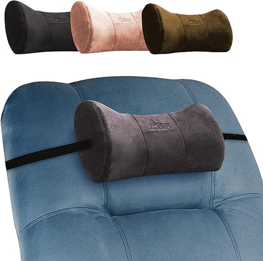 Neck Pillow Headrest Support Cushion - Memory Foam Neck Pillow for Chairs, Recliners