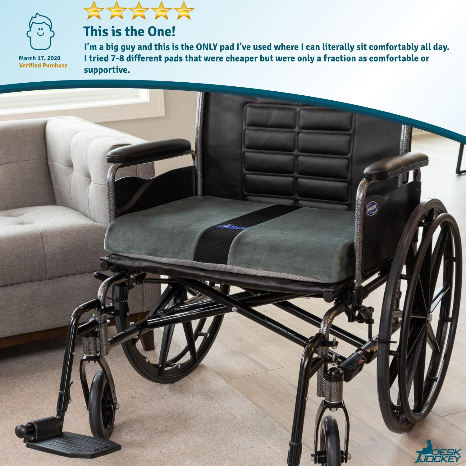 Air Seat Innovations Seat Cushion Office Chair Wheelchair Car or